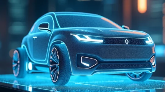 Futuristic objects